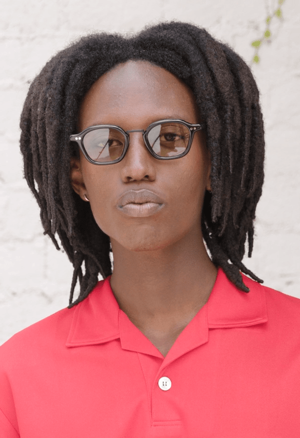 Iris / Black Acetate & Light Green Lens - Shade Files